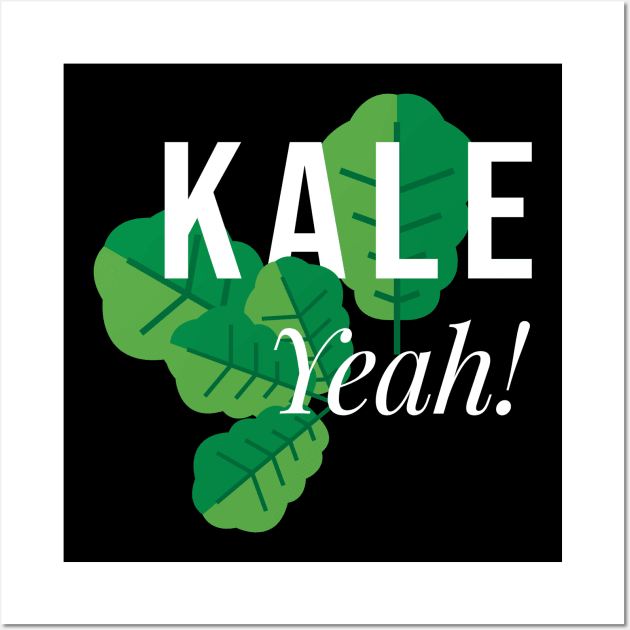 Kale Yeah Wall Art by Zero Deluxe